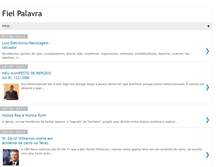 Tablet Screenshot of fielpalavra.blogspot.com