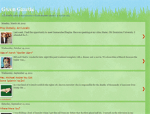 Tablet Screenshot of greengazette.blogspot.com