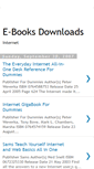 Mobile Screenshot of e-booksinternet.blogspot.com