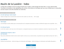 Tablet Screenshot of moulindelalussiere-index.blogspot.com