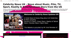 Desktop Screenshot of celebritynewsupdatesuk.blogspot.com