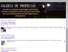 Tablet Screenshot of estudoprofecias.blogspot.com