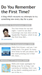 Mobile Screenshot of do-you-remember-the-first-time.blogspot.com