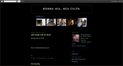 Desktop Screenshot of mommamiameaculpa.blogspot.com