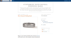 Desktop Screenshot of customizeyourweddingband.blogspot.com