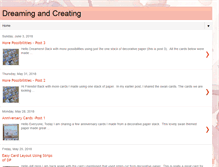 Tablet Screenshot of dreamingncreating.blogspot.com