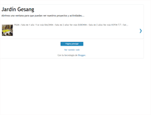 Tablet Screenshot of jardingesang.blogspot.com