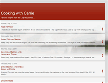 Tablet Screenshot of carrieleap.blogspot.com