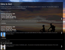 Tablet Screenshot of giroinbici.blogspot.com