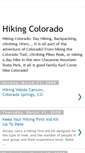 Mobile Screenshot of hiking-colorado.blogspot.com
