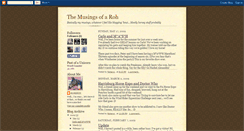 Desktop Screenshot of musingsofroh.blogspot.com