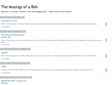 Tablet Screenshot of musingsofroh.blogspot.com