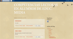 Desktop Screenshot of desarrollodecompetenciaslectoras.blogspot.com