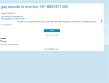 Tablet Screenshot of gayescortsinmumbai91-9920441054.blogspot.com