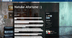 Desktop Screenshot of natukeaforisme.blogspot.com