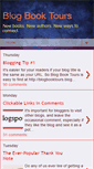 Mobile Screenshot of blogbooktours.blogspot.com