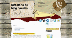 Desktop Screenshot of directorioblognovelas.blogspot.com
