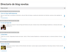 Tablet Screenshot of directorioblognovelas.blogspot.com