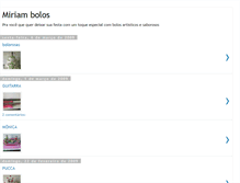 Tablet Screenshot of miriambolosartesanais.blogspot.com