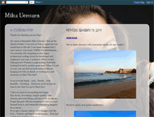 Tablet Screenshot of mikuuemura.blogspot.com