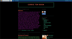 Desktop Screenshot of corrietenbooom.blogspot.com