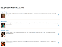 Tablet Screenshot of bollywood-movie-actress.blogspot.com