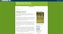 Desktop Screenshot of hiddengemsgolftours.blogspot.com