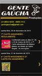 Mobile Screenshot of gentegauchaproducoes.blogspot.com