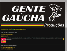 Tablet Screenshot of gentegauchaproducoes.blogspot.com