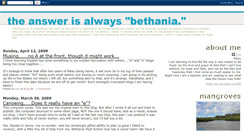 Desktop Screenshot of lifeatbethania.blogspot.com