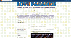 Desktop Screenshot of loveparadice.blogspot.com