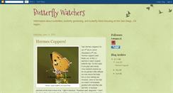 Desktop Screenshot of butterflywatchers.blogspot.com