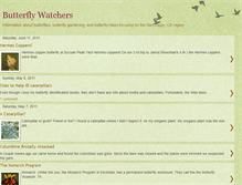 Tablet Screenshot of butterflywatchers.blogspot.com