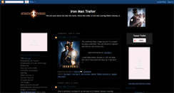 Desktop Screenshot of iron-man-trailer.blogspot.com