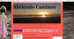 Desktop Screenshot of abriendocaminos-noelia.blogspot.com
