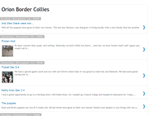 Tablet Screenshot of orionbordercollies.blogspot.com