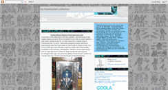 Desktop Screenshot of mytransformerscollection.blogspot.com