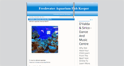 Desktop Screenshot of fish-keeper.blogspot.com