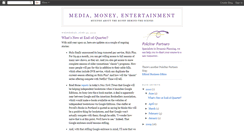Desktop Screenshot of mediamoneyentertainment.blogspot.com