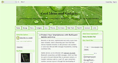 Desktop Screenshot of ideasandgadgets.blogspot.com