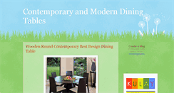 Desktop Screenshot of contemporarymoderndiningtables.blogspot.com