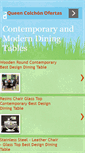 Mobile Screenshot of contemporarymoderndiningtables.blogspot.com