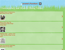Tablet Screenshot of contemporarymoderndiningtables.blogspot.com