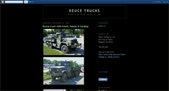 Desktop Screenshot of deucetrucks.blogspot.com