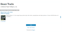 Tablet Screenshot of deucetrucks.blogspot.com