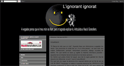 Desktop Screenshot of elignorantignorat.blogspot.com