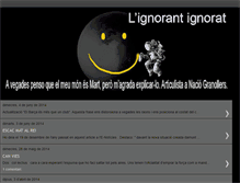 Tablet Screenshot of elignorantignorat.blogspot.com