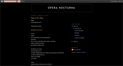 Desktop Screenshot of operanocturna.blogspot.com