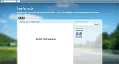 Desktop Screenshot of freefoursms-thevoiceman.blogspot.com