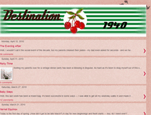 Tablet Screenshot of destination1940.blogspot.com